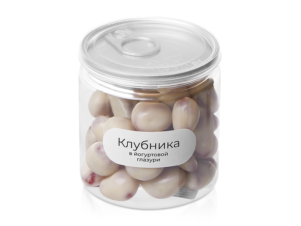 Клубника в йогуртовой глазури, 140 гр_белый