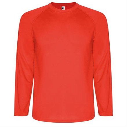 Спортивная футболка MONTECARLO L/S мужская, КРАСНЫЙ S