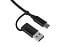 USB-хаб Link с коннектором 2-в-1 USB-C и USB-A, 2.0/3.0, черный small_img_3