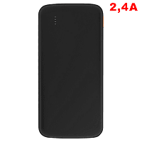 Внешний аккумулятор «Universal», 10 000 mAH, 5V 2.4 A, черный