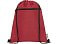 Рюкзак со шнурком Ross из переработанного ПЭТ, heather dark red small_img_2