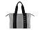 Сумка-шоппер женская BUGATTI Ambra, серо-черный цвет, хлопок/полиэстер, 45х10х34 см small_img_4