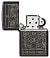 Зажигалка ZIPPO Wheel Of Fortune с покрытием High Polish Black, латунь/сталь, черная, глянцевая, 38x13x57 мм small_img_4