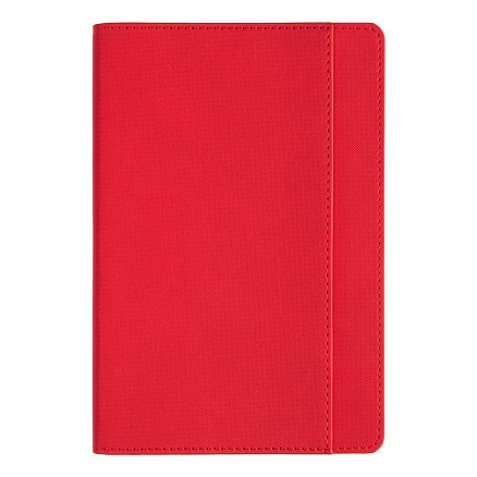 Ежедневник Flexy Smart Combi Daphne А5, красный, недатированный, в гибкой обложке