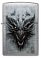 Зажигалка ZIPPO Dragon Design с покрытием Linen Weave, латунь/сталь, серебристая, 38x13x57 мм small_img_2