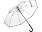 Зонт 7112 AC regular umbrella FARE® Pure  transparent-black_ЧЕРНЫЙ