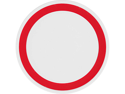 Беспроводное зарядное устройство Dot, 5 Вт, белый/красный