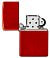 Зажигалка ZIPPO Classic с покрытием Metallic Red, латунь/сталь, красная, матовая, 38x13x57 мм small_img_4