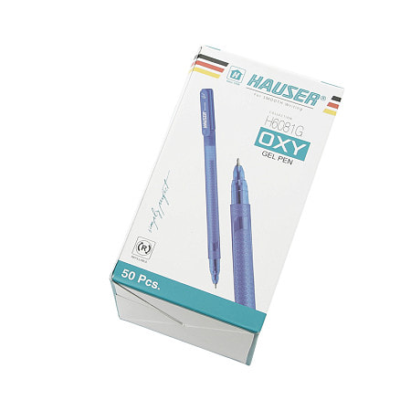 Гелевая ручка Hauser Oxy Gel, пластик,