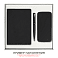 Подарочная коробка, размер 29,7*28,0*4,5 см, Solution Prestige Magnum Linen с магнитным клапаном под индивидуальную вырубку, серебристая, с бежевым ложементом small_img_3