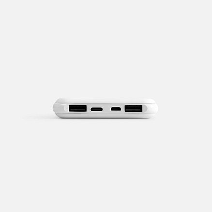 Аккумулятор с беспроводной зарядкой All Day Wireless, 10 000 мАч, белый