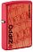 Зажигалка ZIPPO Made in USA Design с покрытием Red Matte, латунь/сталь, красная, 38x13x57 мм small_img_1