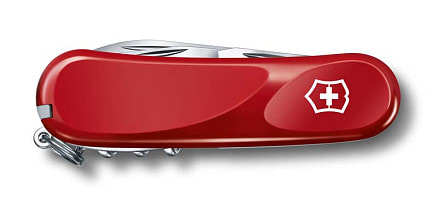Нож перочинный VICTORINOX Evolution 10, 85 мм, 13 функций, красный