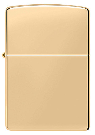 Зажигалка ZIPPO Armor® с покрытием High Polish Brass, латунь/сталь, золотистая, 38x13x57 мм