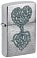 Зажигалка ZIPPO Rooted in Love Design с покрытием Brushed Chrome, латунь/сталь, серебристая, 38x13x57 мм small_img_1