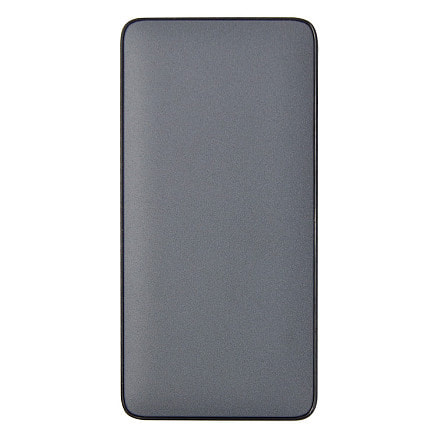 Внешний аккумулятор (powerbank) «WeCharge Velvet», 10 000 mAH, 5V -2A , c цифровым дисплеем для контроля заряда, серый