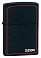 Зажигалка ZIPPO Classic с покрытием Black Matte, латунь/сталь, чёрная, матовая, 38x13x57 мм small_img_1