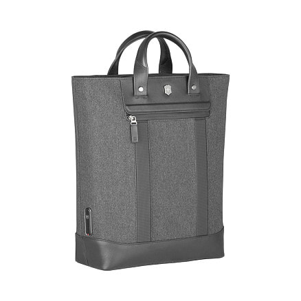 Сумка-рюкзак VICTORINOX Architecture Urban2 2way Carry Tote 15'',серая,полиэстер/кожа,40x15x40см,20л
