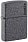 Зажигалка ZIPPO Logo с покрытием Iron Stone™, латунь/сталь, серая, матовая, 38x13x57 мм_СЕРЫЙ