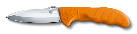 Нож охотника VICTORINOX Hunter Pro 130 мм, 1 функция, с фиксатором лезвия, оранжевый