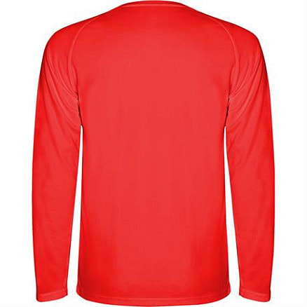 Спортивная футболка MONTECARLO L/S мужская, КРАСНЫЙ S