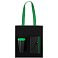 Набор Velours Bag, черный с зеленым small_img_2