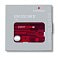 Швейцарская карточка VICTORINOX SwissCard Lite, 13 функций, полупрозрачная красная small_img_3