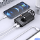 Внешний аккумулятор (powerbank) «Lumen», софт тач, 10 000 mAH, с тремя зарядными шнурами, 22,5W super fast charge, Power Delivery (PD) 20W (dfnn), QC3.0, черный small_img_6