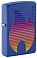 Зажигалка ZIPPO Classic с покрытием Royal Blue Matte, латунь/сталь, синяя, матовая, 38x13x57 мм small_img_1