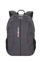 Рюкзак SWISSGEAR 13'', cерый, ткань Grey Heather/ полиэстер 600D PU , 33х16х45 см, 23 л