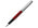 Перьевая ручка Parker Jotter, цвет ORIGINALS RED CT, цвет чернил синий/черный, толщина линии M, В БЛИСТЕРЕ_красный, серебристый