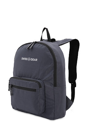 Рюкзак SWISSGEAR складной, серый, полиэстер, 33,5х15,5x40 см, 21 л