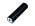 PB030 Универсальное зарядное устройство power bank  прямоугольной формы. 2200MAH. Черный_черный