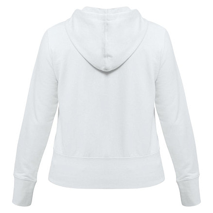 Толстовка женская Hooded Full Zip белая