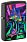 Зажигалка ZIPPO Counter Culture с покрытием Black Light, латунь/сталь, черная,матовая 38x13x57 мм_ЧЕРНЫЙ