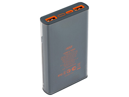 Внешний аккумулятор CORE X, 10000 mAh, черный