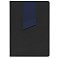 Ежедневник Bookmark, недатированный, черный с синим small_img_2