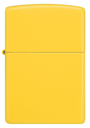 Зажигалка ZIPPO Classic с покрытием Sunflower, латунь/сталь, желтая, глянцевая, 38x13x57 мм