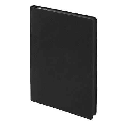 Ежедневник Flexy Latte Soft Touch Black Edition Color А5, черный/черный, недатированный, в гибкой обложке