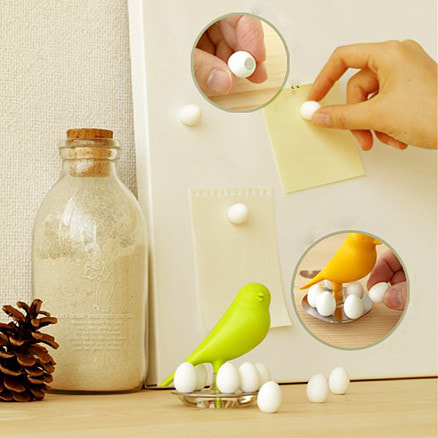 Набор магнитов Egg Sparrow, черный