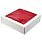 Плед мягкий флисовый Super Soft  Comfort, 125*150 см, красный, в подарочной белой крафтовой коробке с окошком_КРАСНЫЙ