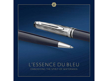 Шариковая ручка Waterman Expert22 SE deluxe Blue CT, стержень: M, цвет: Blue, в подарочной упаковке.