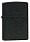 Зажигалка ZIPPO Classic с покрытием Black Crackle™, латунь/сталь, чёрная, матовая, 38x13x57 мм_ЧЕРНЫЙ