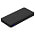 Внешний аккумулятор (powerbank) «WeCharge Velvet», 10 000 mAH, 5V -2A , c цифровым дисплеем для контроля заряда, черный_черный