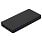 Внешний аккумулятор (powerbank) «WeCharge Velvet», 10 000 mAH, 5V -2A , c цифровым дисплеем для контроля заряда, черный_ЧЕРНЫЙ