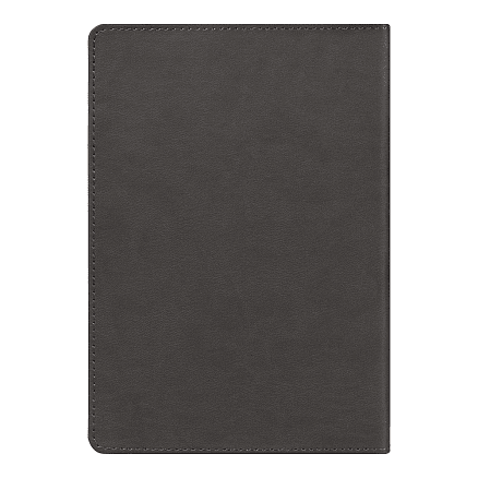 Ежедневник Flexy Viva Latte Daphne Color A5, серый/бирюзовый, недатированный, в гибкой обложке