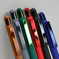 Ручка шариковая FACTOR COLOR со стилусом