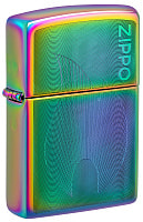 Зажигалка ZIPPO Classic с покрытием Multi Color, латунь/сталь, разно