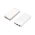 Внешний аккумулятор Vekta, 16000mAh, белый_белый