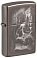 Зажигалка ZIPPO Skull Design с покрытием Black Ice®, латунь/сталь, черная, 38x13x57 мм small_img_1